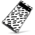 Black Dash Google Pixel 6 Clear Case